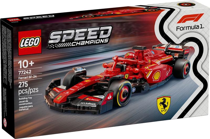 Lego | SPEED | Ferrari SF-24 F1 | 77242, Lego, Lego, Nieuw, https://legohouse.com/en-gb/info/contact-us/