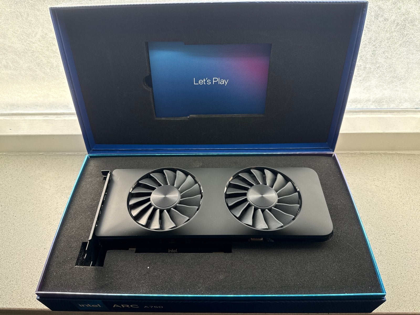 Intel Arc A750 Grafische Kaart - Zo goed als nieuw, Computers en Software, GDDR6, PCI-Express 4, Ophalen of Verzenden, Overige chipsets