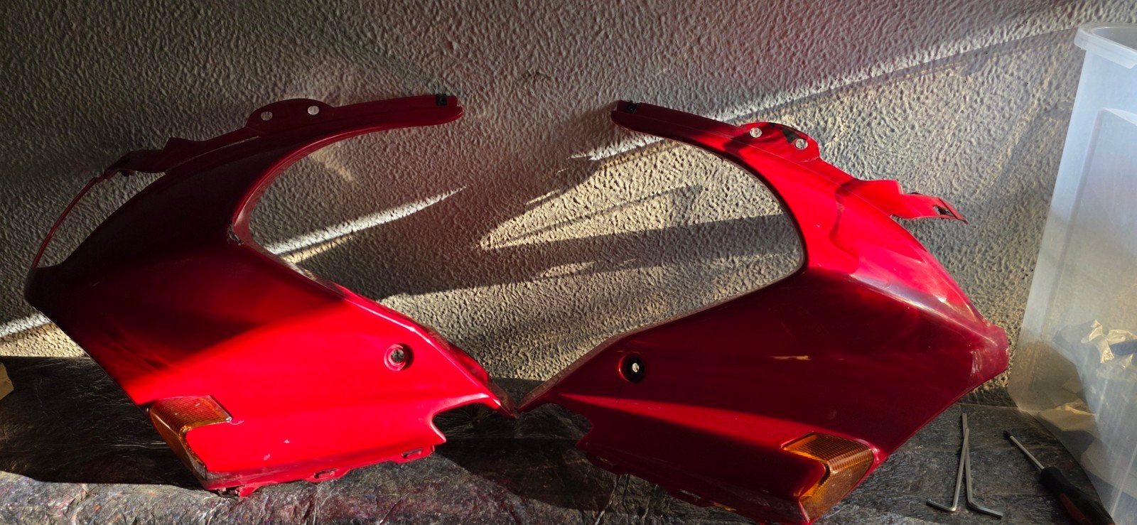 Honda VFR 750 RC36 1990 Kuipdelen (rood), Motoren, Ophalen