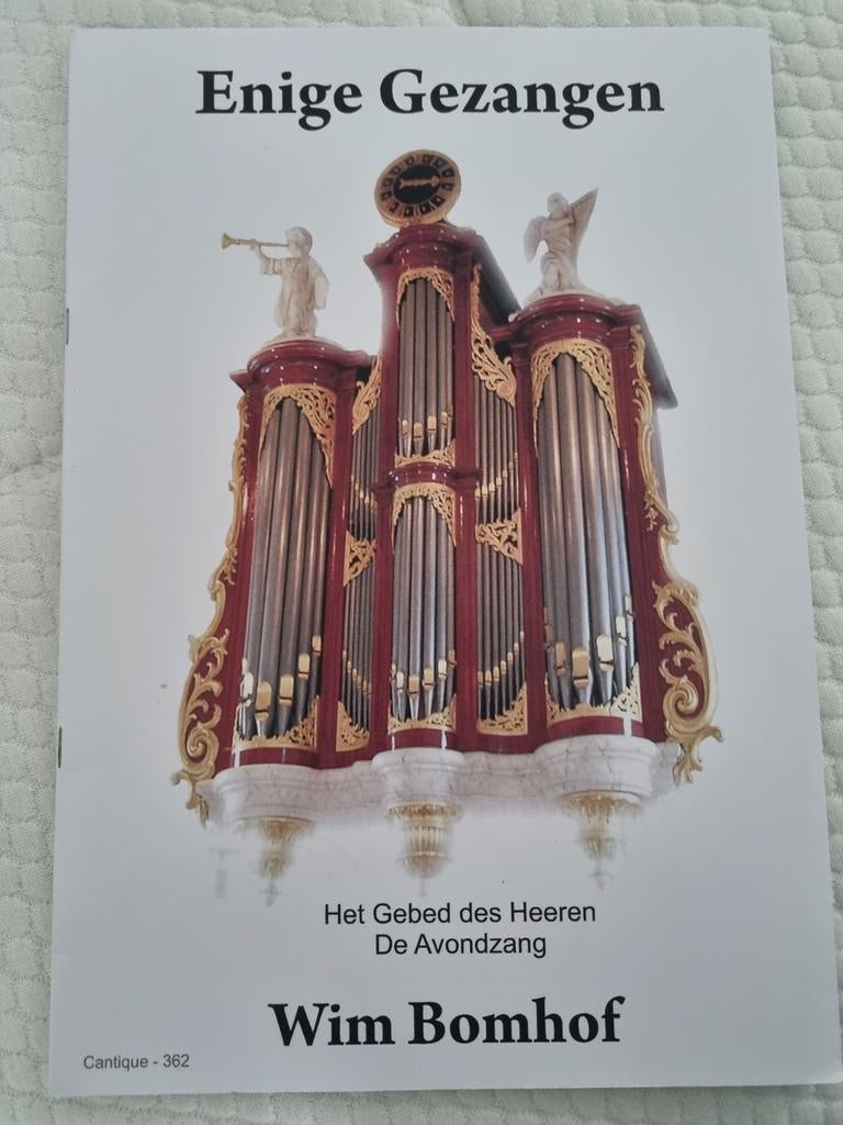 Notenschrift - Enige Gezangen - Wim Bomhof, Muziek en Instrumenten, Bladmuziek, Ophalen of Verzenden, Gebruikt, Artiest of Componist