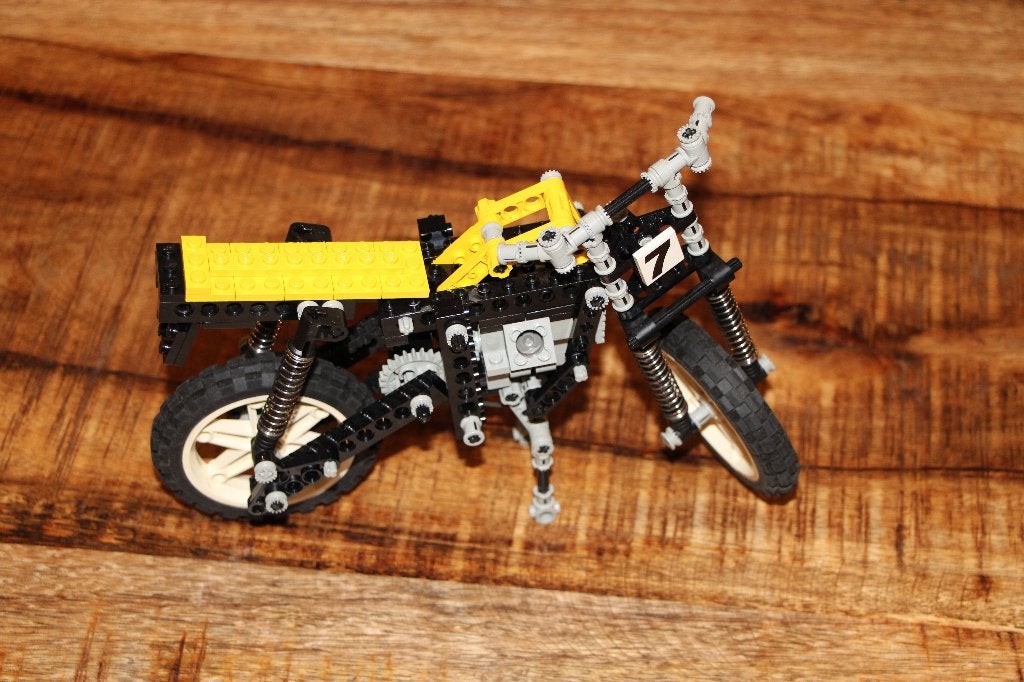 LEGO Technic, Shock Cycle, setnr. 8838, Gebruikt, Lego, Ophalen of Verzenden, Technic