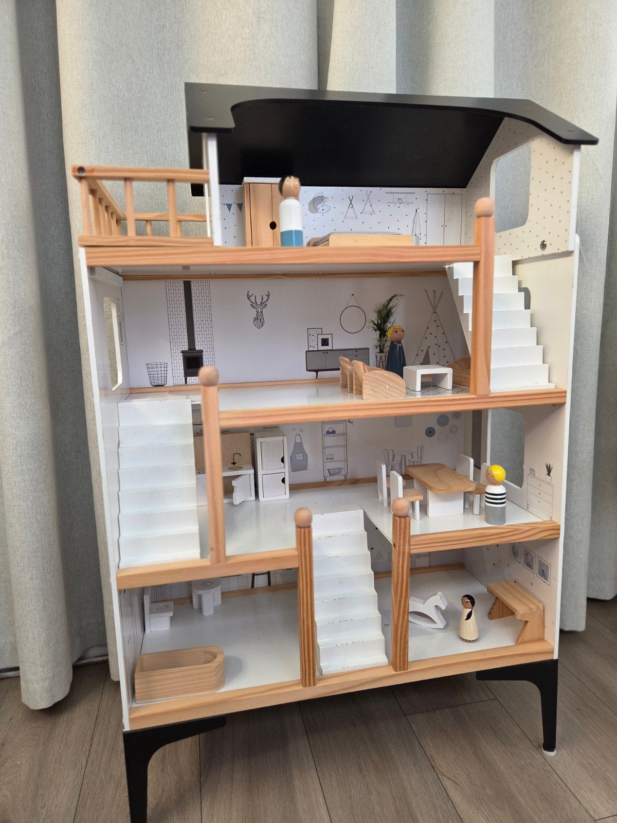 Poppenhuis - Petite Ameli, Dieren en Toebehoren, Knaagdieren en Konijnen | Hokken en Kooien, Kooi, Minder dan 60 cm, Minder dan 75 cm