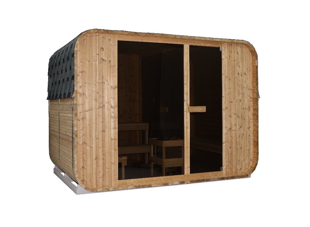Passion | Evora 300 Sauna Multiroom | Nieuw uit voorraad, Ophalen of Verzenden, Nieuw, Fins of Traditioneel, Complete sauna