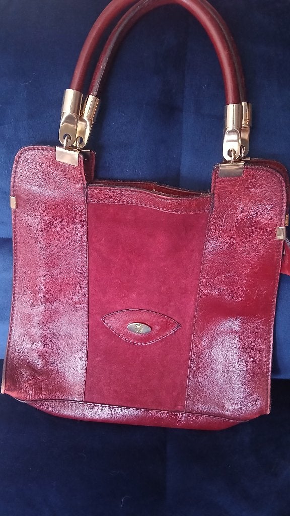 Etienne Aigner handtas/totebag, Ophalen of Verzenden, Gebruikt, Rood, Handtas