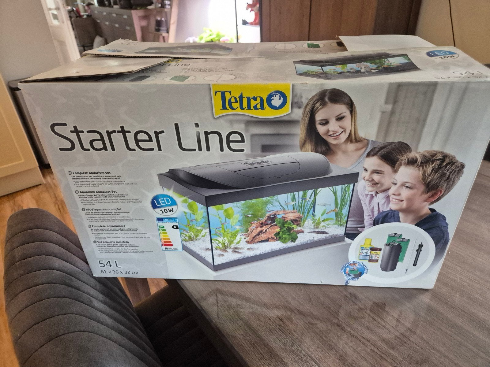 Tetra aquarium, Ophalen of Verzenden, Inclusief toebehoren, Leeg aquarium