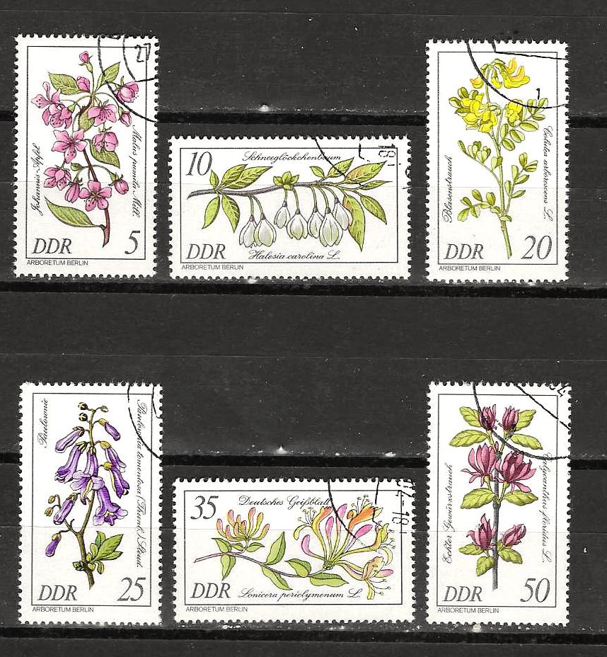 DDR 2573-2578, Ophalen of Verzenden, DDR, Gestempeld