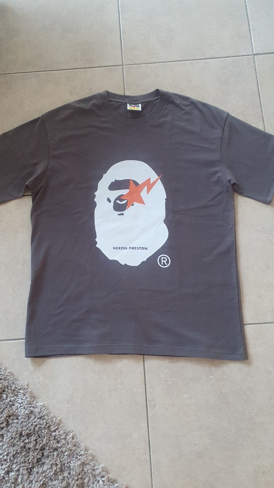 Bape Heron Preston Heren T Shirt maat L, Maat 52/54 (L), Nieuw, Ophalen of Verzenden, Bape