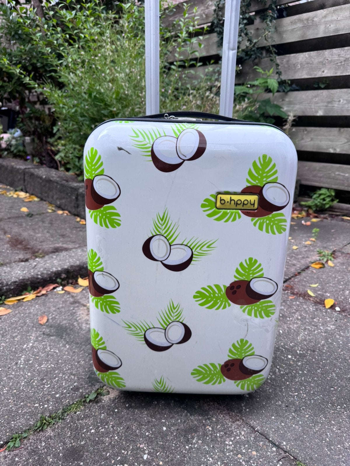 BHPPY - Crazy Coco - trolley, Sieraden, Tassen en Uiterlijk, Koffers, Ophalen, Wieltjes, Gebruikt, 50 tot 60 cm