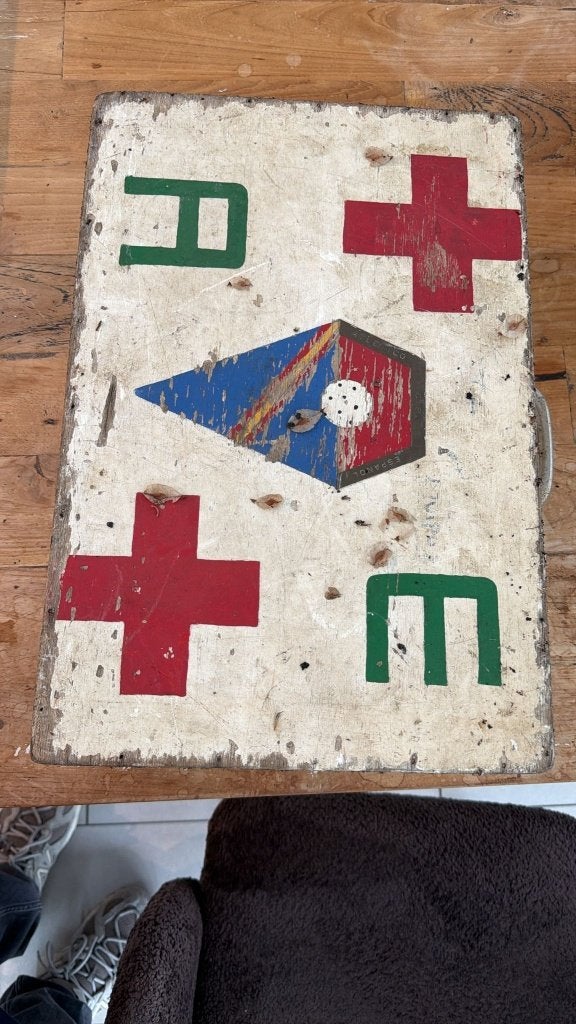 Prachtige Vintage EHBO Koffer / Medicijnkist  Uniek!, Ophalen