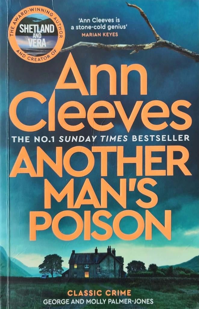 Ann Cleeves - Another man's poison, Ophalen of Verzenden, Gelezen, Fictie