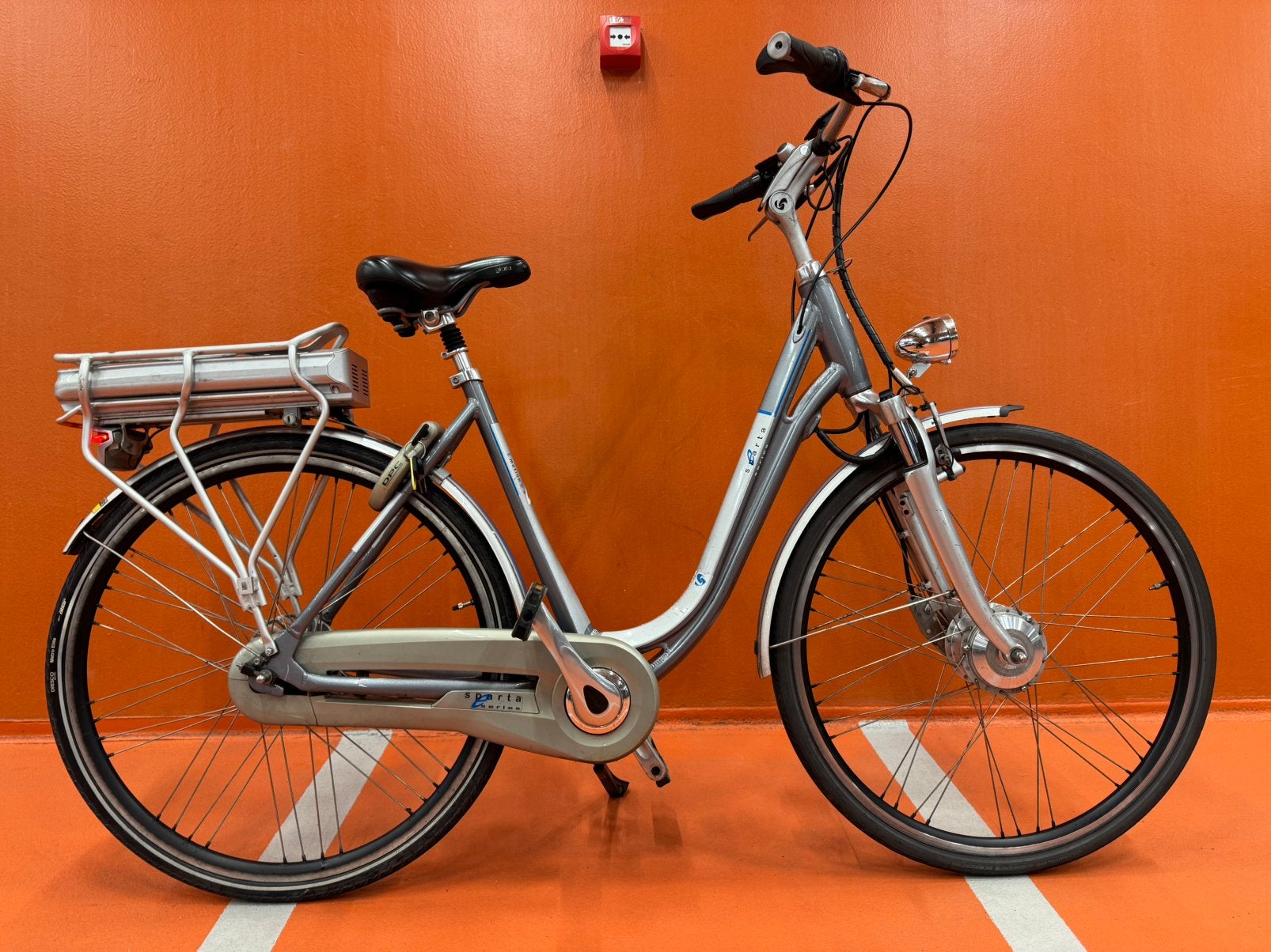 Sparta C4 E-Motion elektrische damesfiets-(nieuwe accu) 53cm, Sparta, Versnellingen, Ophalen of Verzenden, Zo goed als nieuw