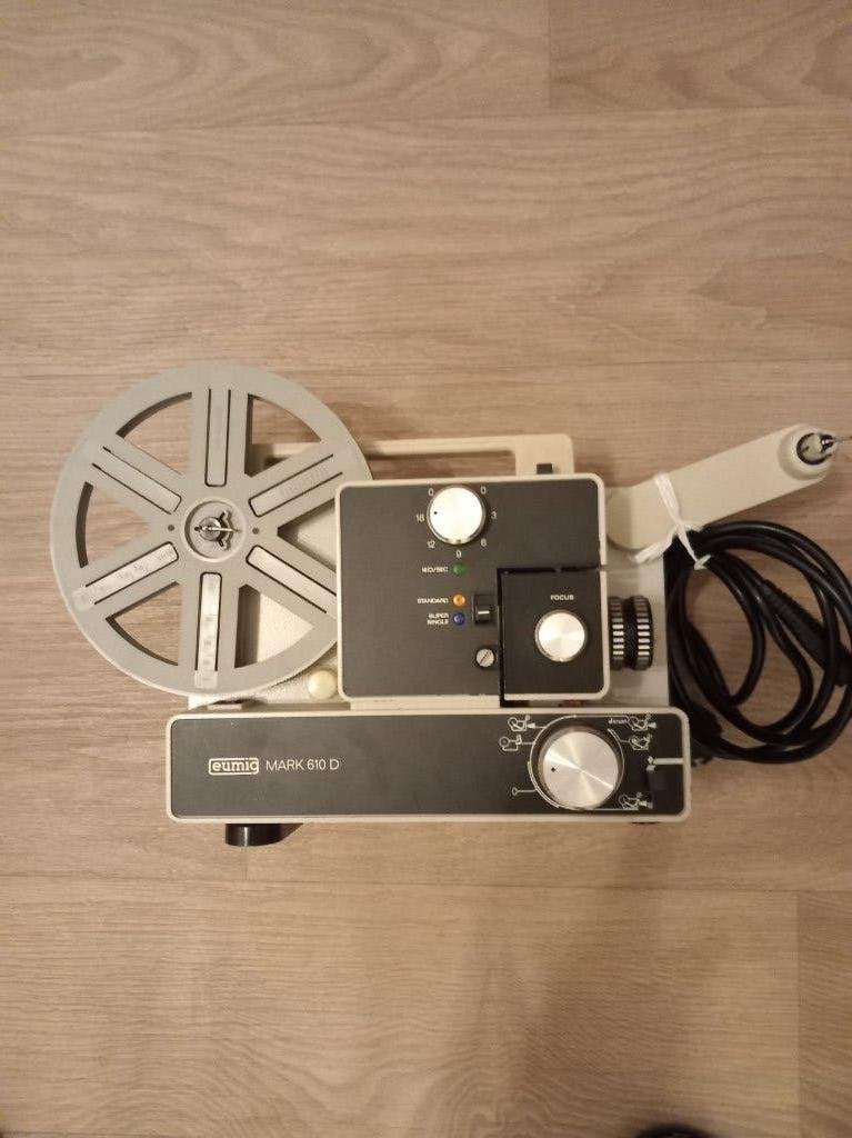 super 8 filmcamera, Ophalen, 1960 tot 1980, Projector