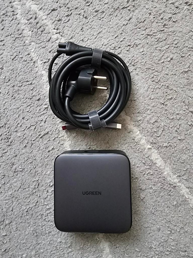Ugreen 40914 Nexode 200W GaN Desktop USB-C USB-A Oplader, Ophalen, Nieuw