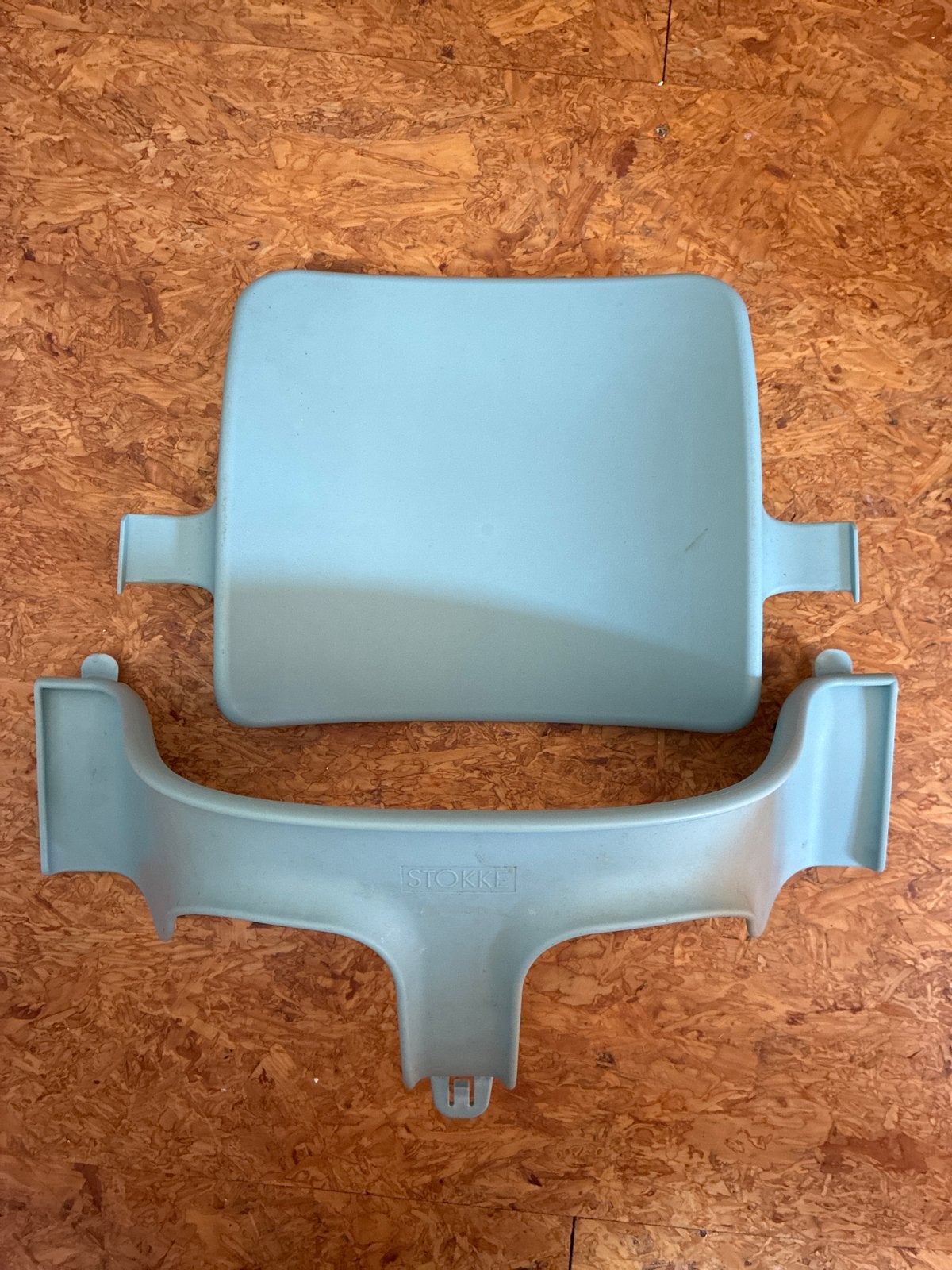 Stokke Tripp Trapp Baby Set - Lichtblauw, Ophalen, Gebruikt, Overige typen, Aanschuifbaar