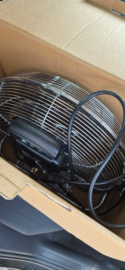Hema vloer ventilator 70 watt nieuw!, Ophalen, Nieuw, Vloerventilator