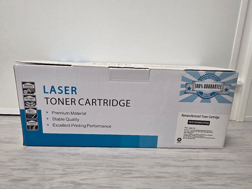 2 toners voor HP 410A/410X – CF410A zwart + CF412X geel, Ophalen, Nieuw, Toner