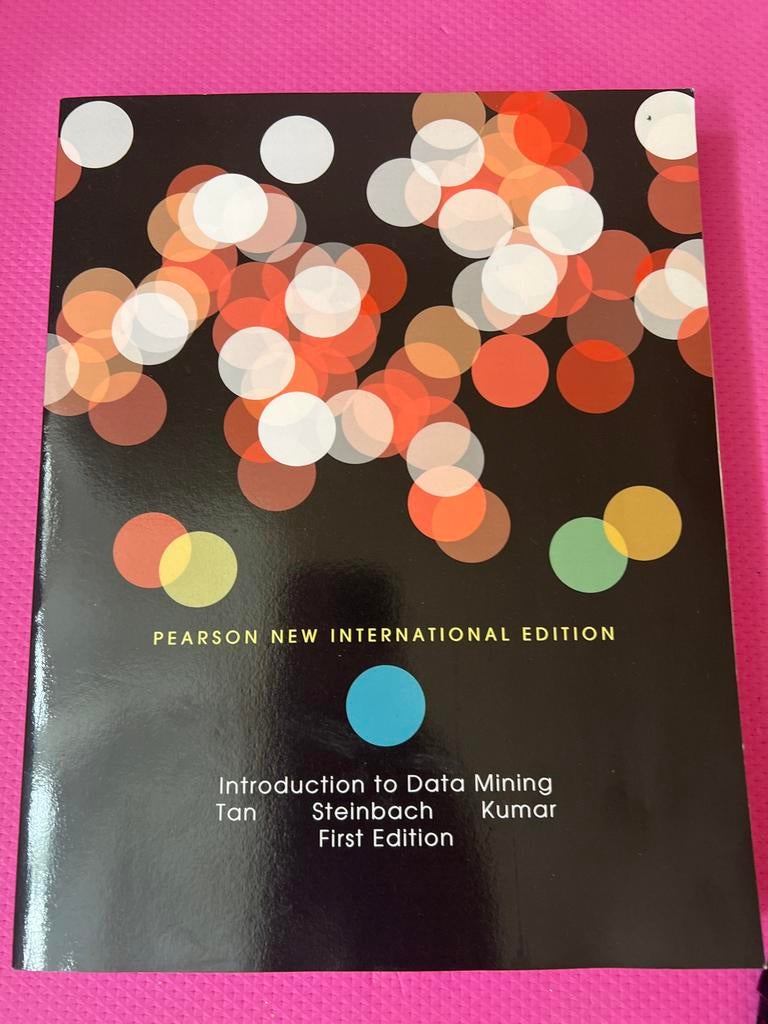 Introduction to Data Mining - Pearson New International, Ophalen of Verzenden, Beta, Zo goed als nieuw, HBO