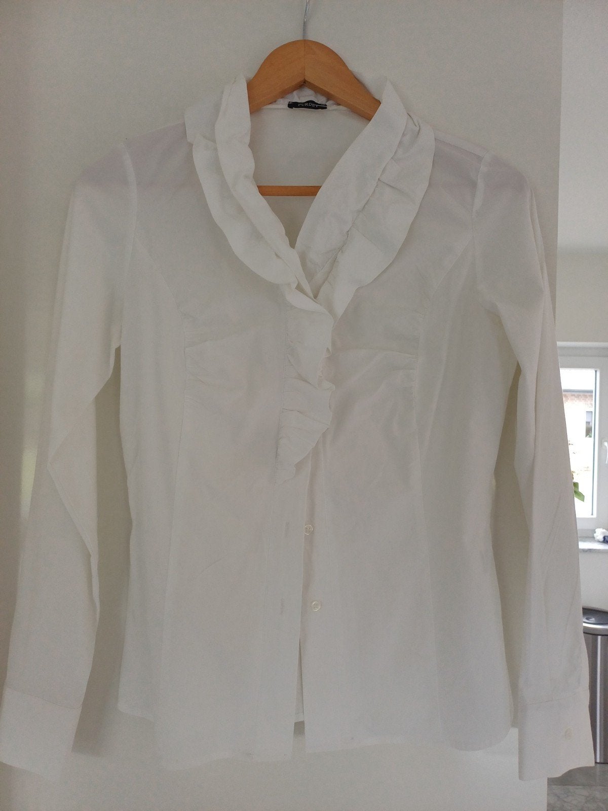 Purdey blouse maat 38, Maat 38/40 (M), Wit, Ophalen of Verzenden, Zo goed als nieuw