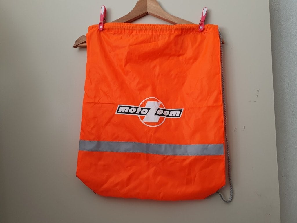 Oranje rugtas motor tas, Ophalen of Verzenden, Overige merken