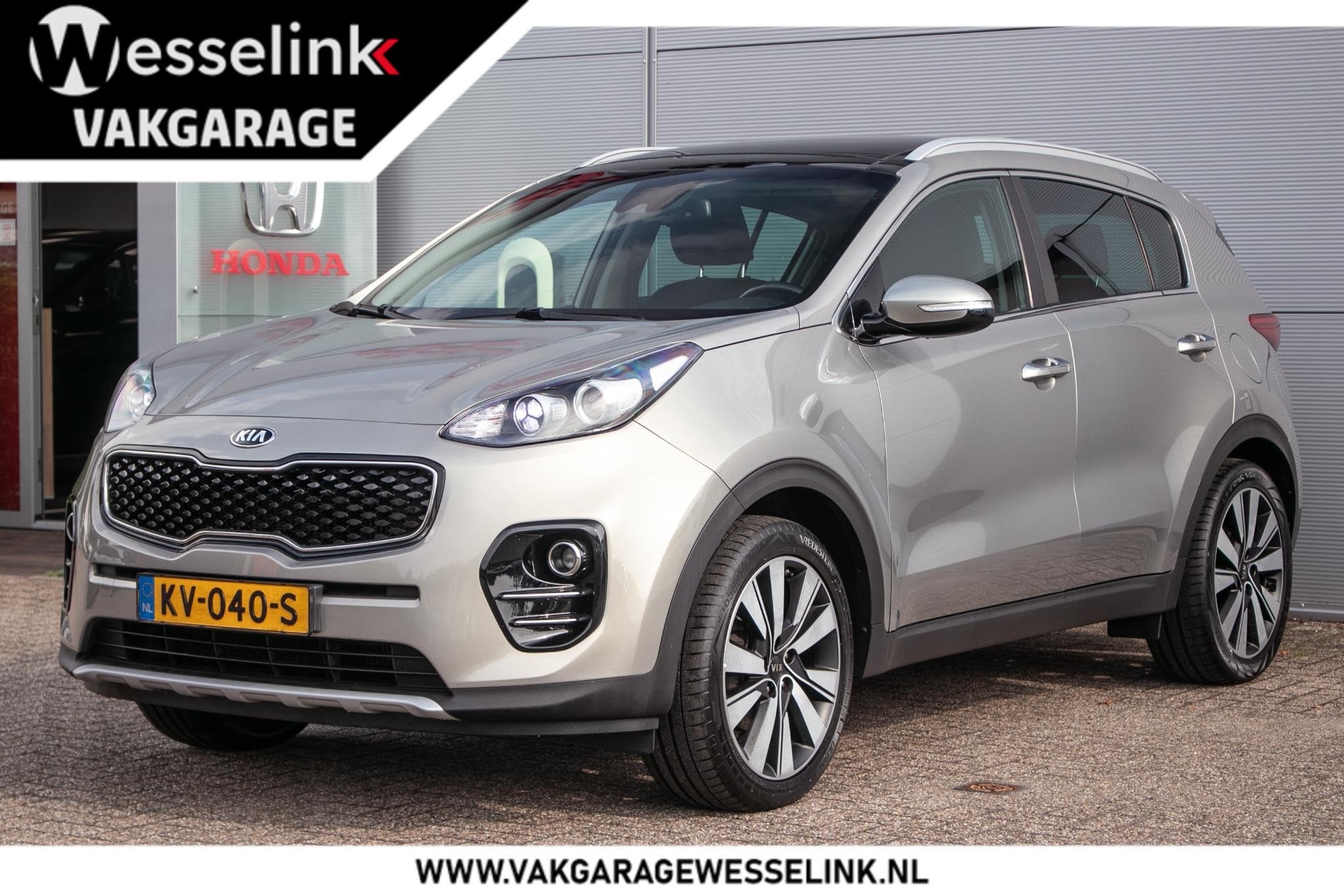 Kia Sportage 1.6 T-GDI DynamicPlusLine - Trekhaak | Carplay, Auto's, Kia, Voorwielaandrijving, Stof, Gebruikt, 4 cilinders