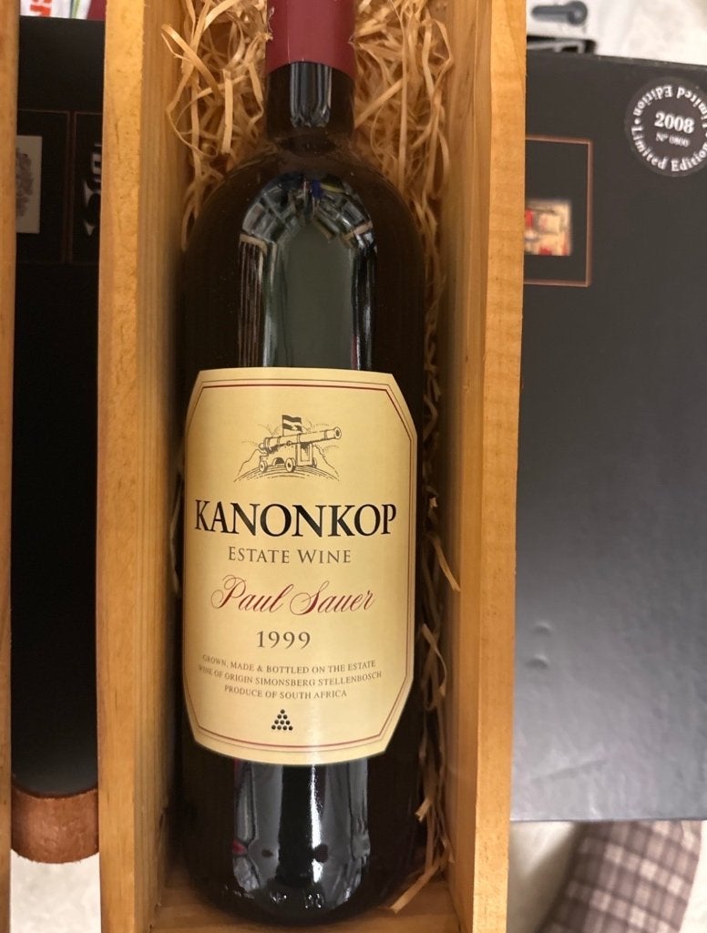 Kanonkop wijn 1999, Ophalen, Afrika, Overige typen