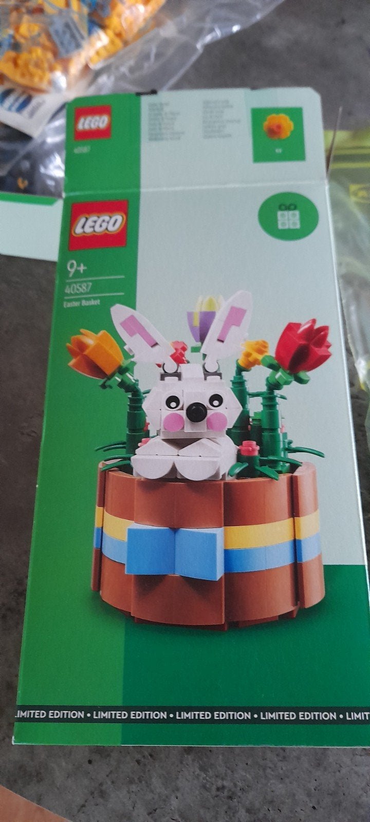 LEGO Paasmandje 40587 compleet met doos en handleiding, Ophalen