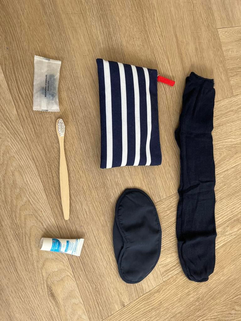Air France Amenity Kit - Reisset Nieuw, Ophalen of Verzenden, Nieuw, Blauw, Heer of Dame