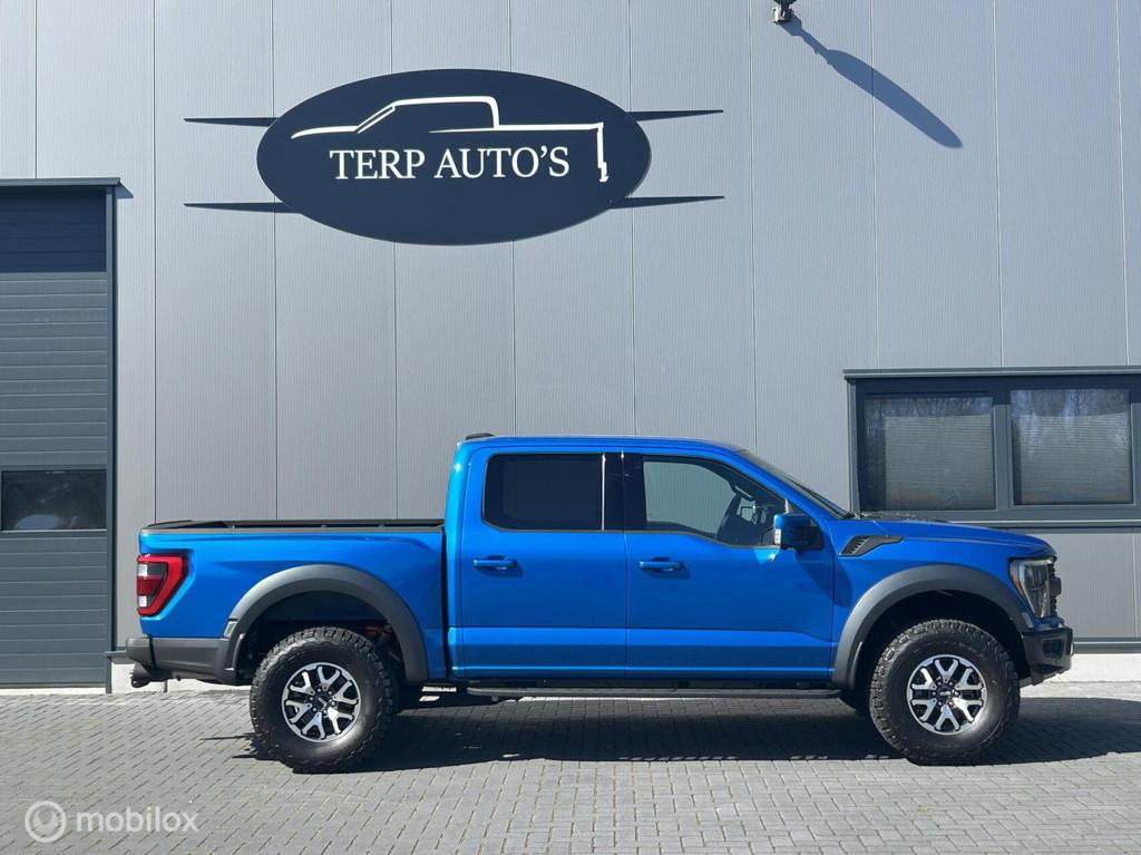 Ford F-150 Raptor (2022) | 3.5L V6 EcoBoost | 450 PK | Fox R, Auto's, Ford Usa, Automaat, Gebruikt, Navigatiesysteem, Blauw