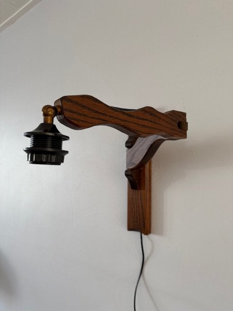 Wandlamp, schaarlamp, scharnierlamp, vintage, jr 50/60, Huis en Inrichting, Ophalen of Verzenden, Zo goed als nieuw