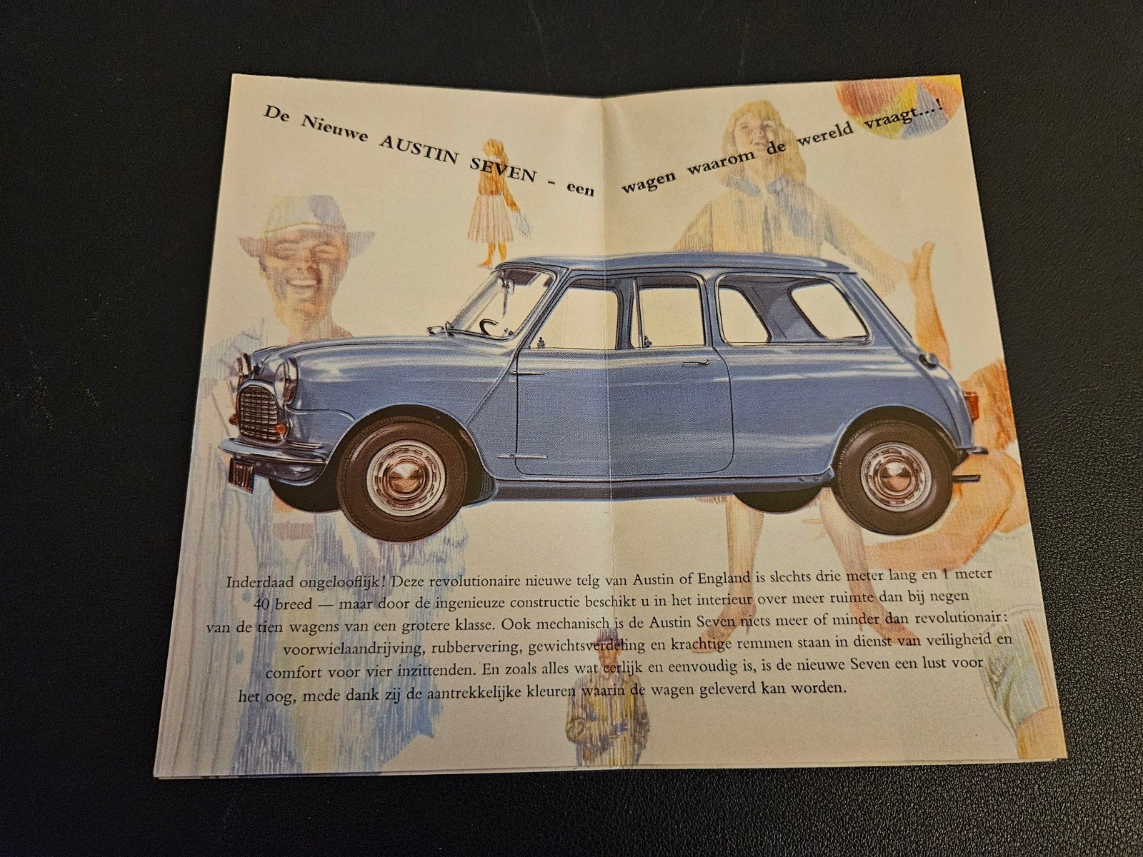 Brochure Austin Seven, Ophalen of Verzenden, Zo goed als nieuw, Overige merken