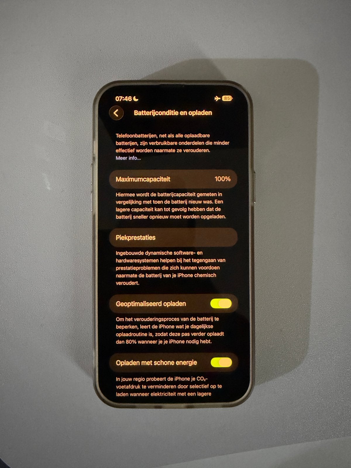 iPhone 13 Pro Max 128GB Zilver - 100% Batterijconditie, 128 GB, Ophalen of Verzenden, Zonder simlock, Zilver
