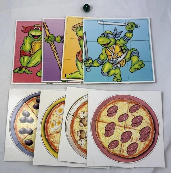TMNT Pizza-Memo 1991 Vintage Teenage Mutant Ninja Turtles, Coolsingel 104, 3011 AG Rotterdam, Netherlands, Verzenden, Een of twee spelers