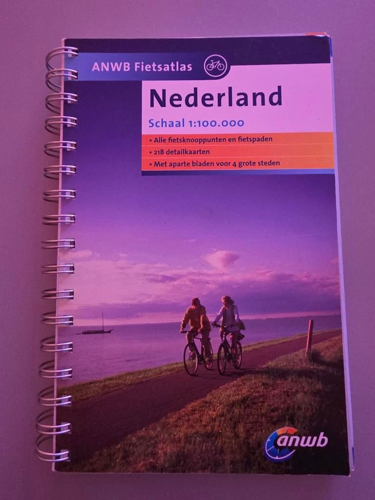 ANWB fietsatlas Nederland, Ophalen of Verzenden, Zo goed als nieuw, Overige onderwerpen