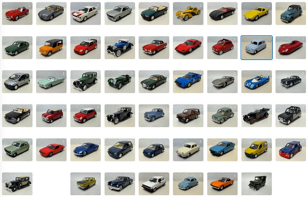 Solido: BMW Citroen Fiat Ford Jaguar Mercedes Renault VW, Hobby en Vrije tijd, Modelauto's | 1:43, Ophalen of Verzenden, Zo goed als nieuw