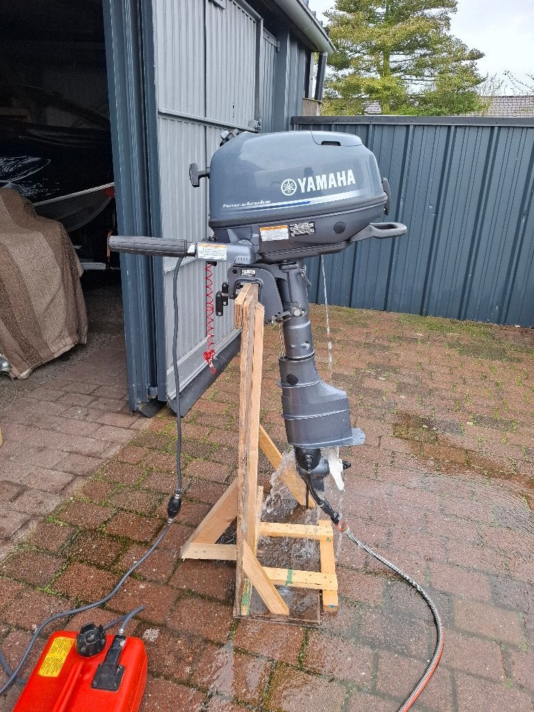 Jamaha 6pk BB, Ophalen, 5 tot 10 pk, Viertaktmotor, Zo goed als nieuw