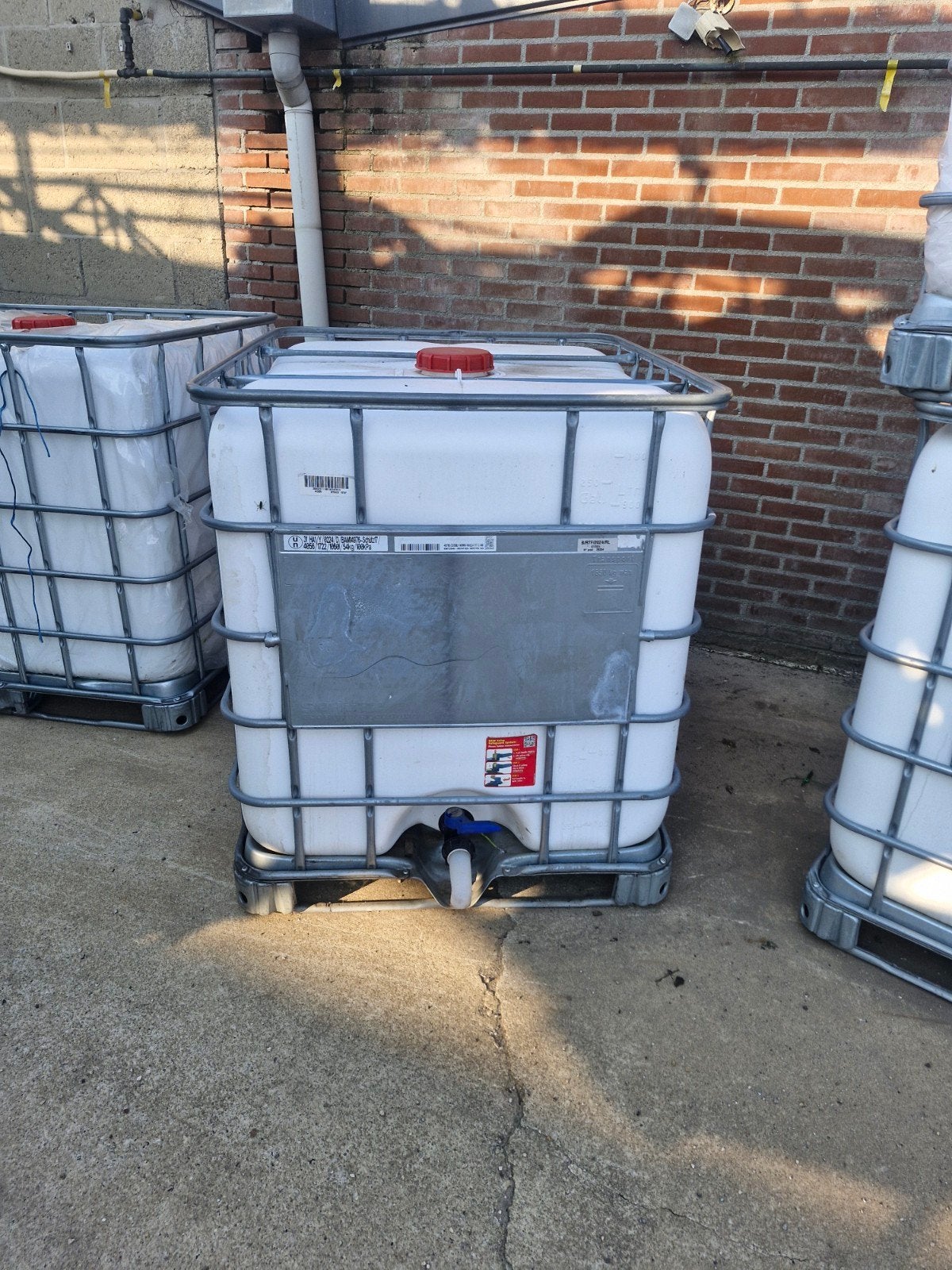 ibc 1000 ltr, Tuin en Terras, 150 liter of meer, Ophalen, Zo goed als nieuw