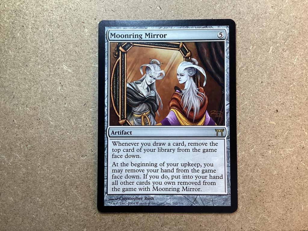 1x Moonring Mirror [262/306] (Near Mint), Ophalen of Verzenden, Zo goed als nieuw, Losse kaart