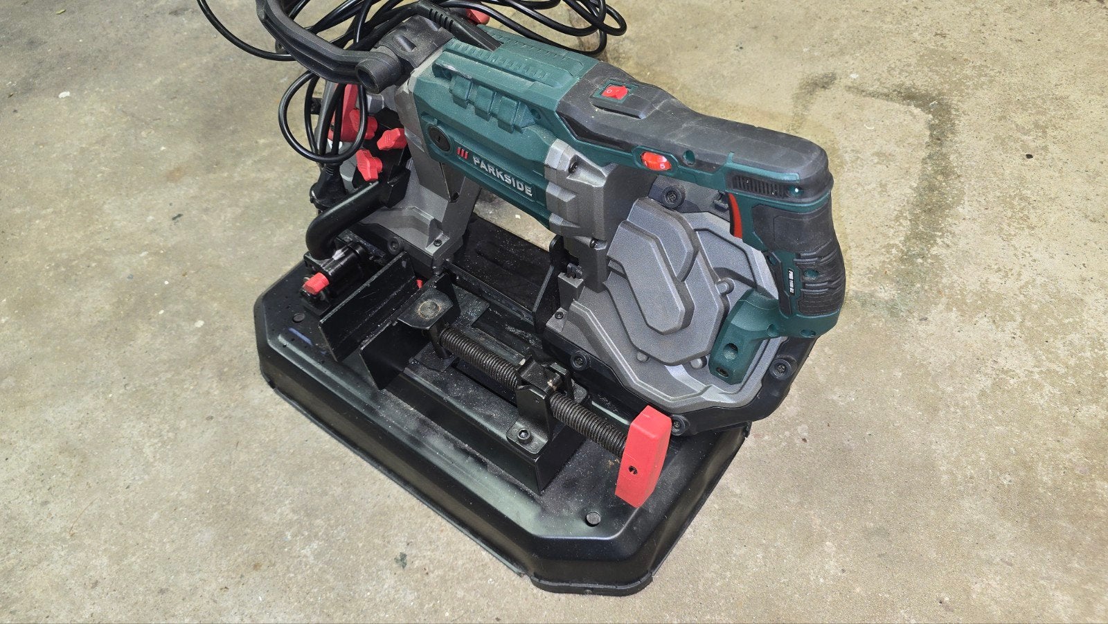 Parkside Lintzaagmachine, Ophalen, Gebruikt, 70 mm of meer, 600 tot 1200 watt