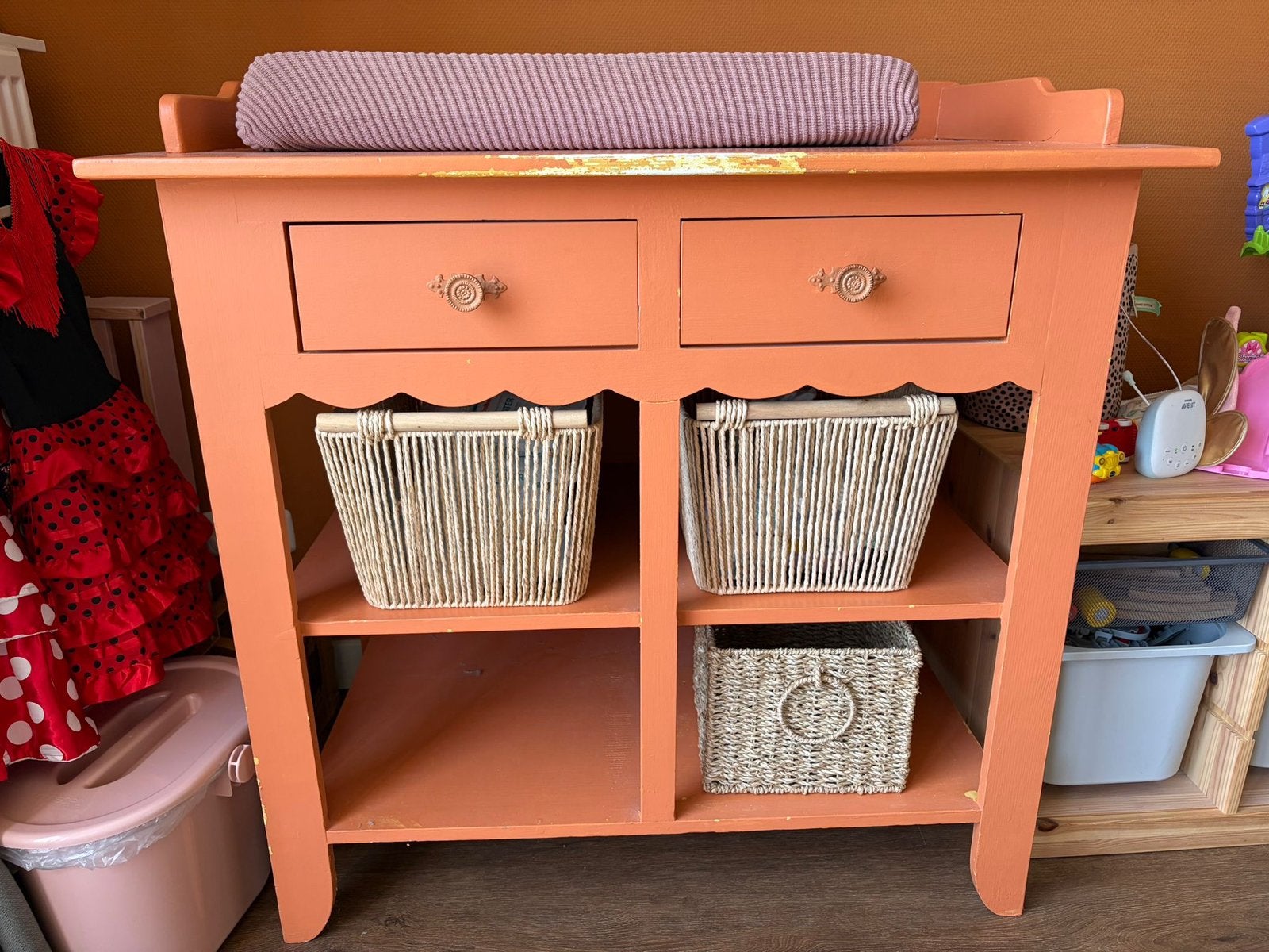 GRATIS Super gave commode met wandrekje, Ophalen, Gebruikt, 50 tot 70 cm, 100 cm of meer