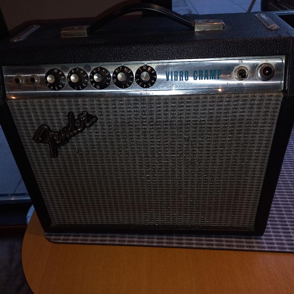 Fender vibrochamp 1978, Ophalen of Verzenden, Gebruikt, Minder dan 50 watt