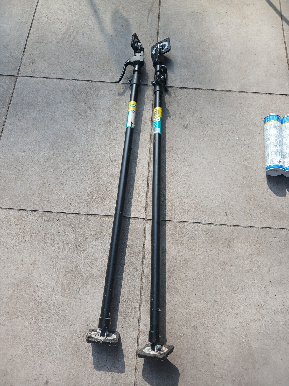 2x ondersteuner plaathouder instelbaar €10 per stuk 2 €15, Ophalen of Verzenden