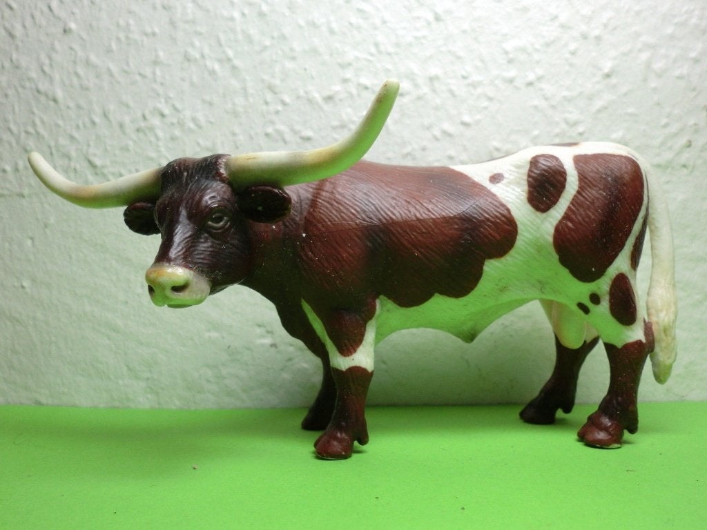 Schleich 13275 Texas longhorn stier, dierfiguur, Verzenden, Gebruikt, Boerderijdier, Beeldje of Figuurtje