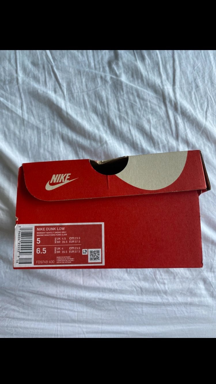 Nike Dunk Low - Nieuw in doos, Nike, Verzenden, Blauw, Sneakers of Gympen