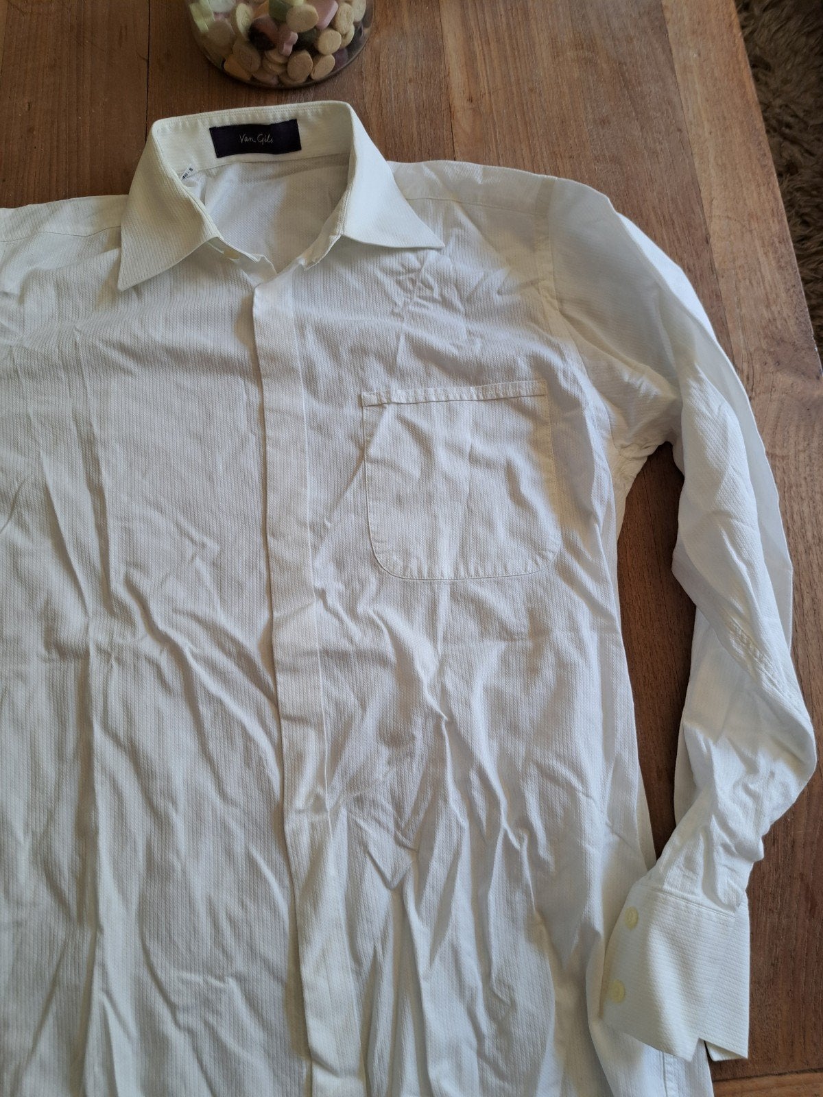 Van Gils blouse, Kleding | Heren, Overhemden, Wit, Overige halswijdtes, Gedragen, Van Gils
