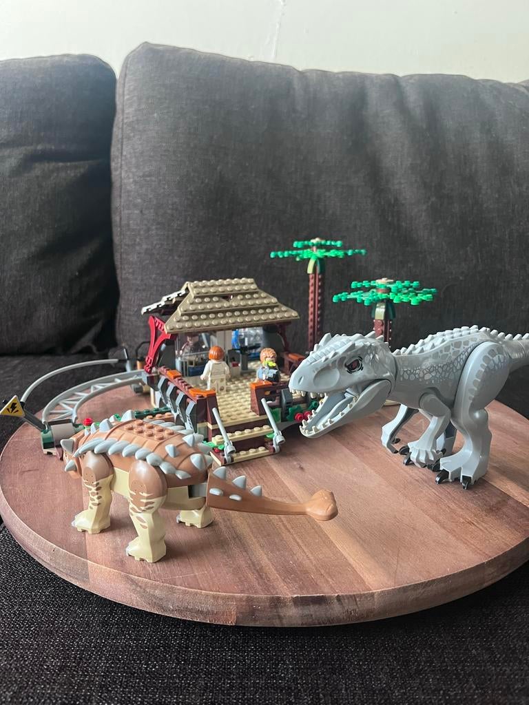 Lego Jurassic World Indominus Rex 75941, Ophalen of Verzenden, Zo goed als nieuw, Complete set, Lego