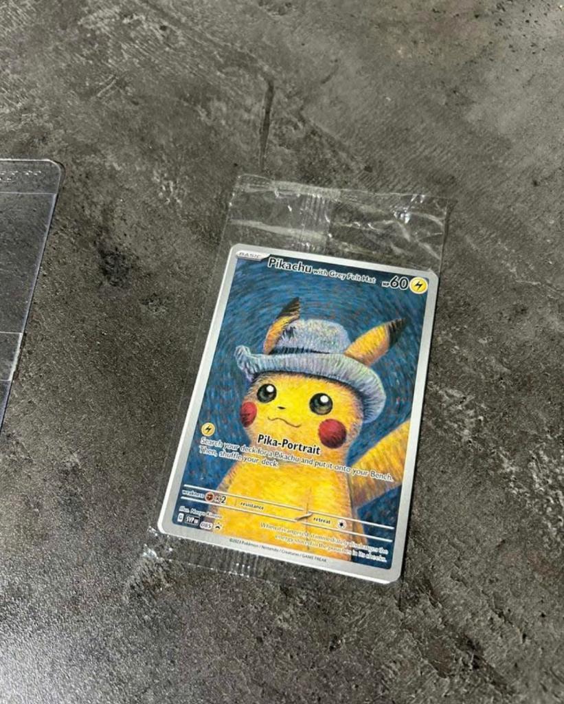 Pokemon pikachu van gogh sealed, Hobby en Vrije tijd, Verzamelkaartspellen | Pokémon, Ophalen of Verzenden, Nieuw, Losse kaart