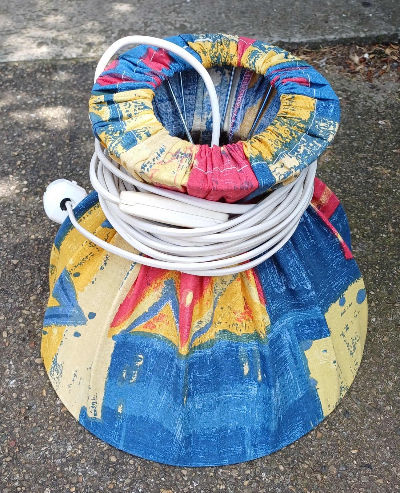 Kleurrijke caravan voortentlamp, Ophalen, Gebruikt