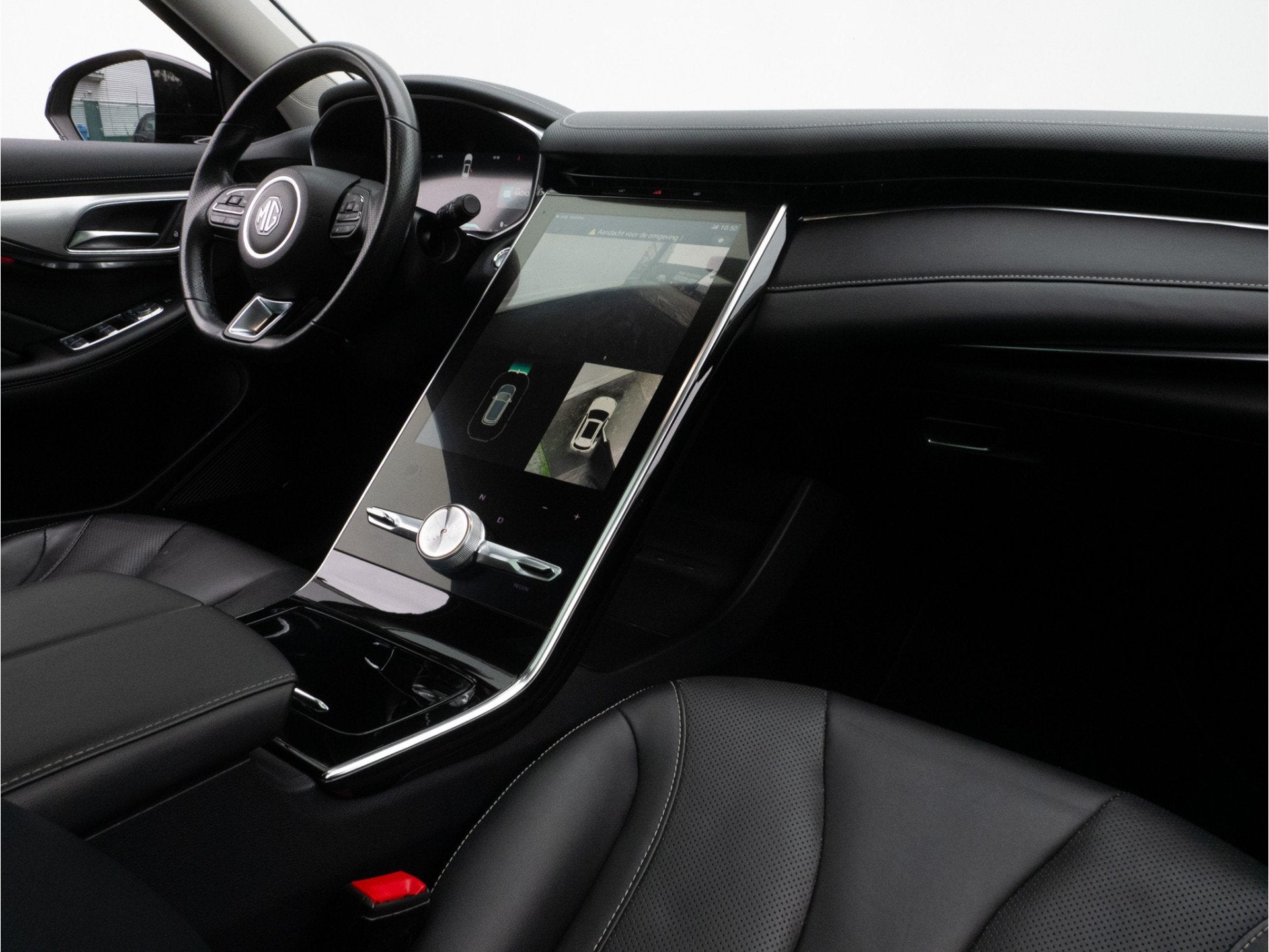 MG Marvel R Luxury 70 kWh SOH 95% Trekhaak/ Leer/ Navigatie/, Auto's, Automaat, Gebruikt, Met garantie (alle), 179 pk