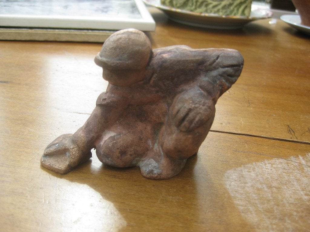 brons beeld, Ophalen of Verzenden, Brons