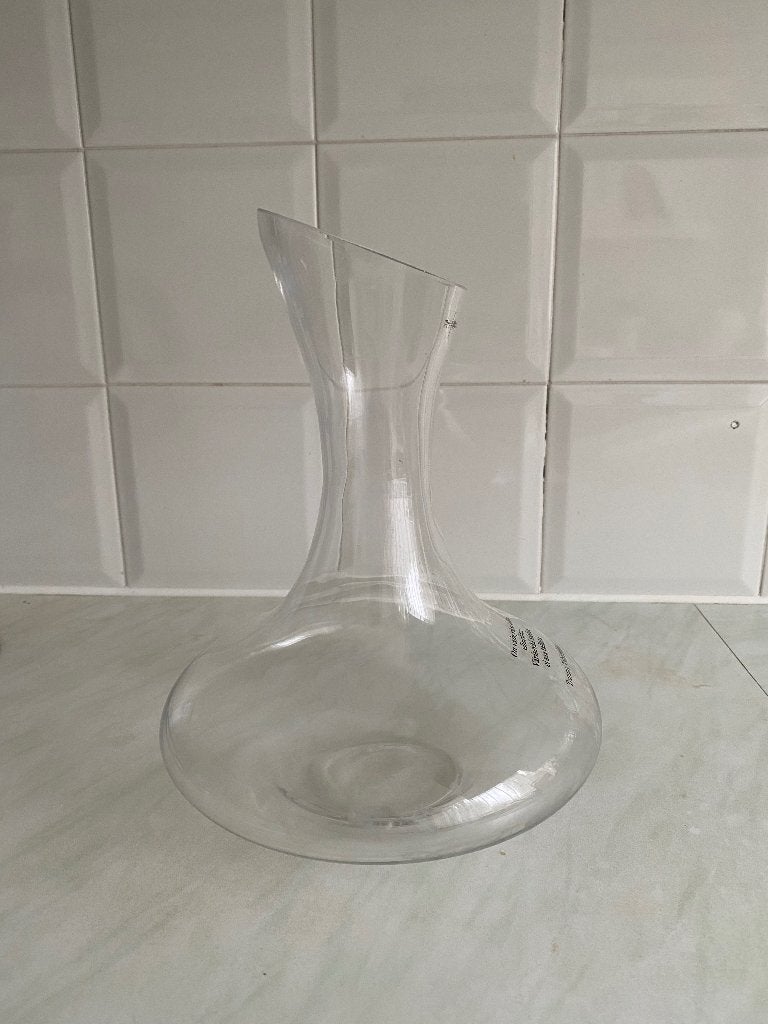 Nieuwe decanterkaraf  van MUURLA., Overige typen, Nieuw, Ophalen of Verzenden, Glas